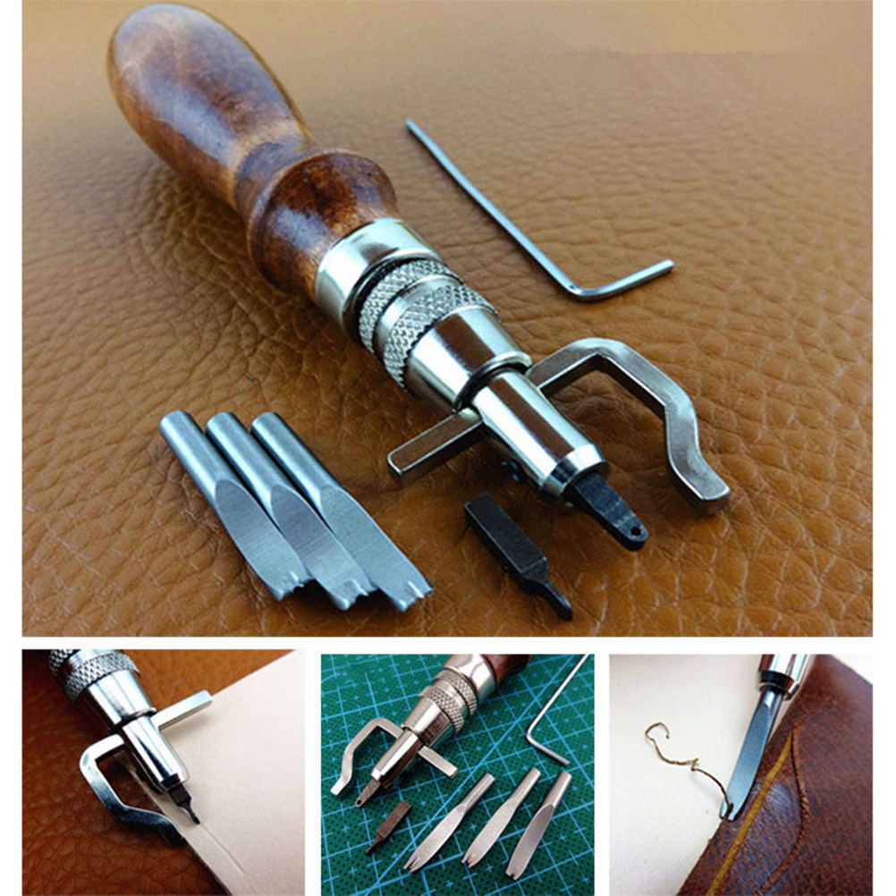 7Pcs Craft Tools Kit Stitching - đánh giá và giá Groover Stitching Tool