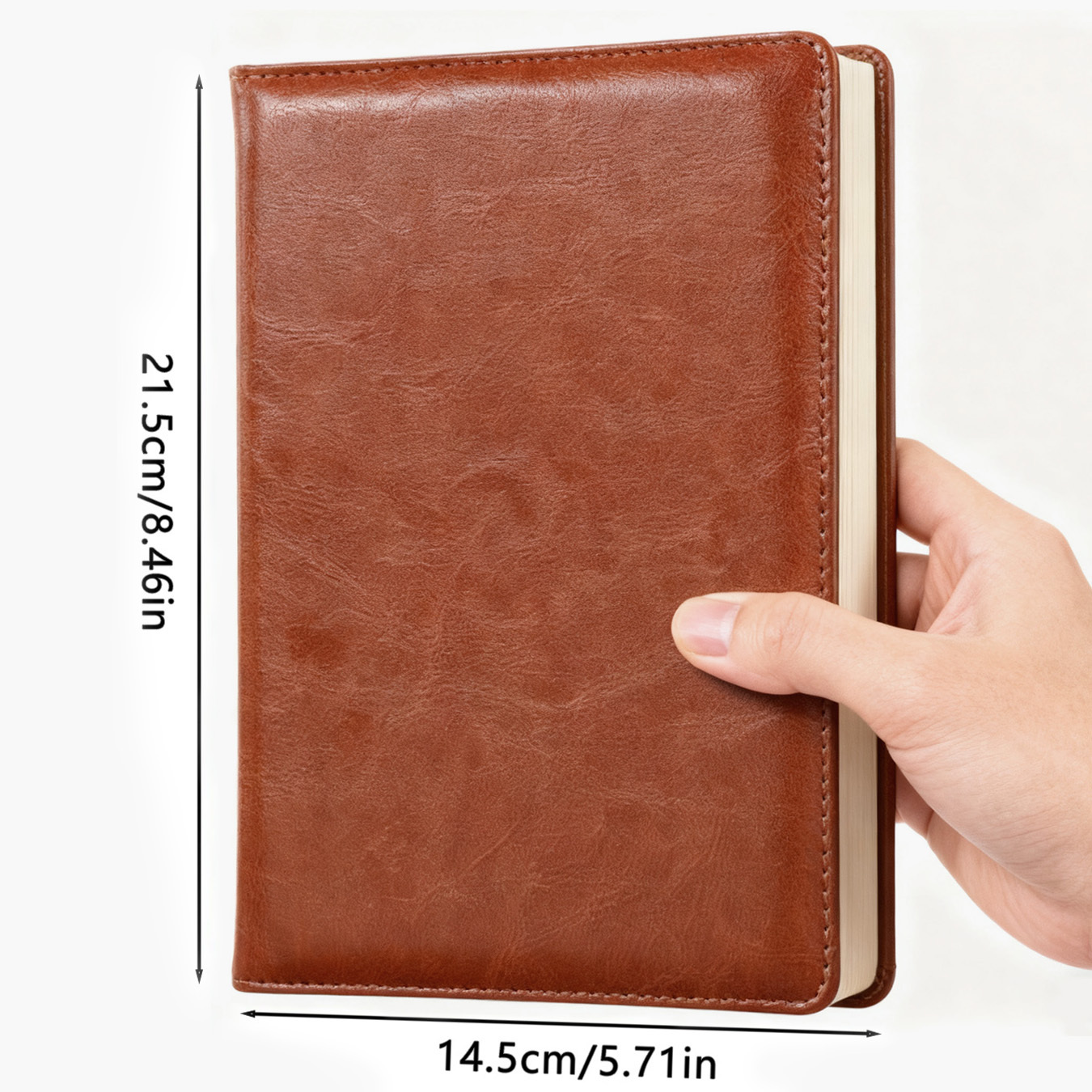 Colorful Jellyfish PU Leather  - đánh giá và giá Leather Work Diary Covers